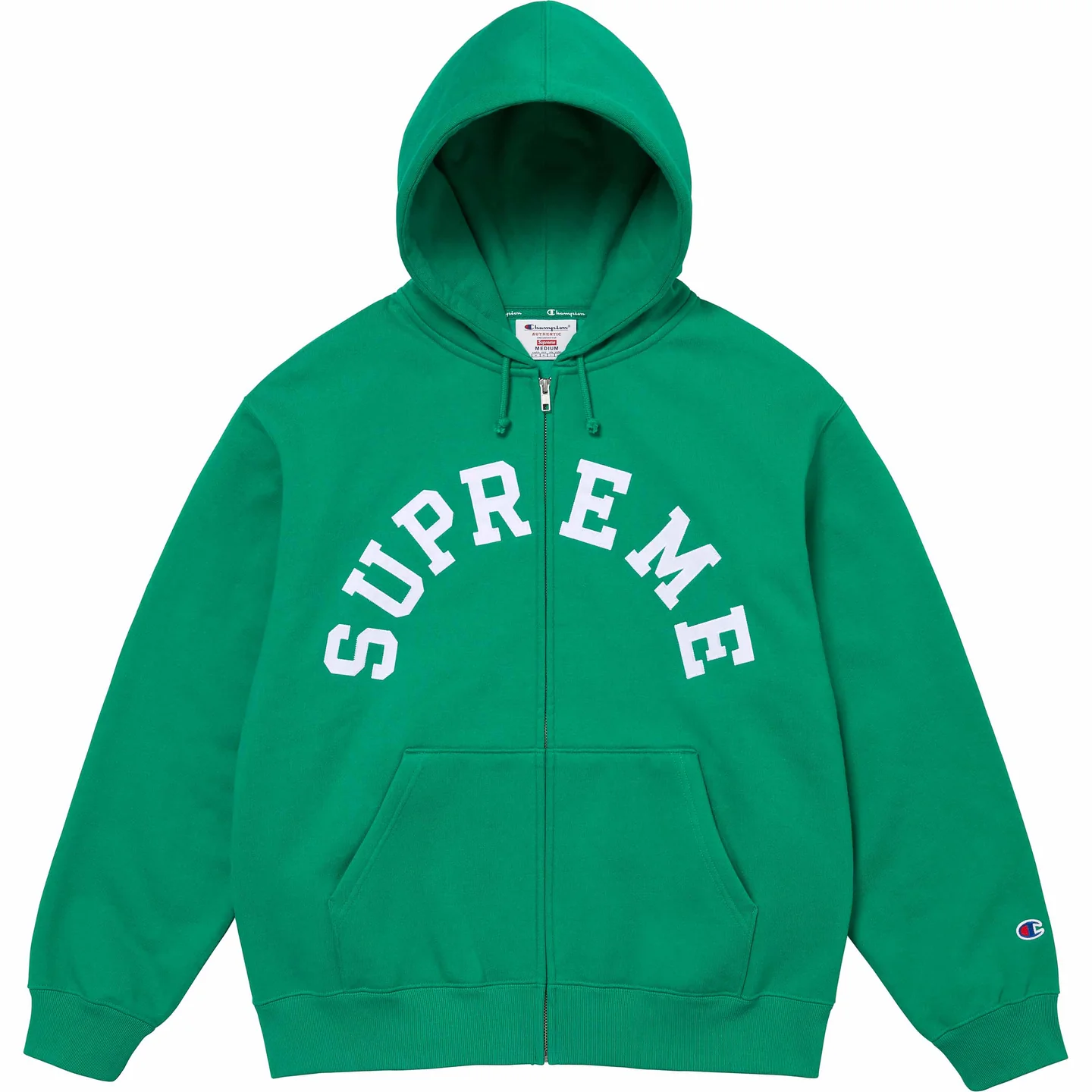 Supreme®/Champion® Zip Up Hooded Sweatshirt | Supreme 24ss