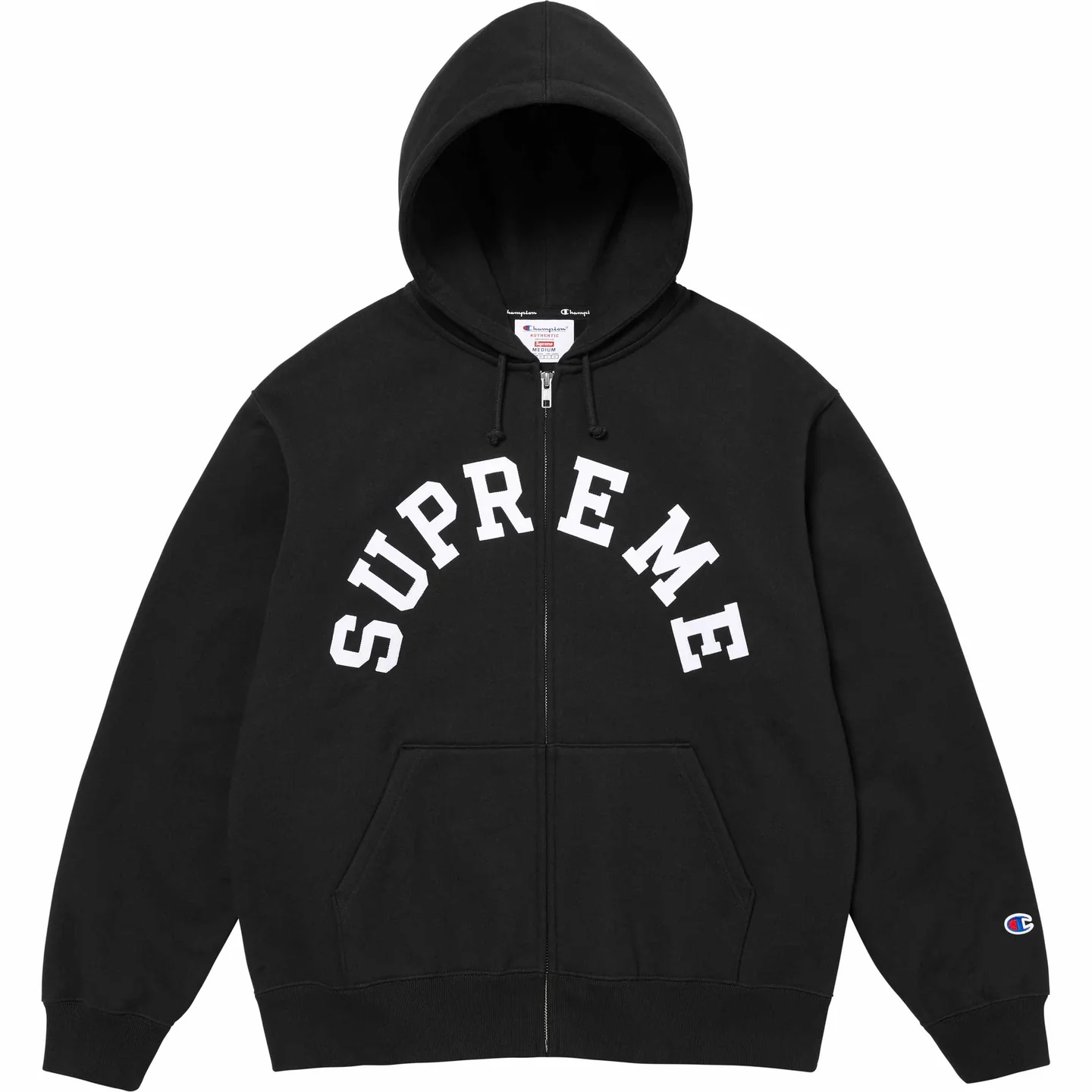 Supreme®/Champion® Zip Up Hooded Sweatshirt