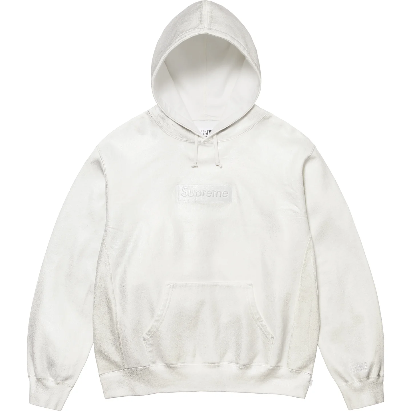 Supreme®/MM6 Maison Margiela Foil Box Logo Hooded Sweatshirt