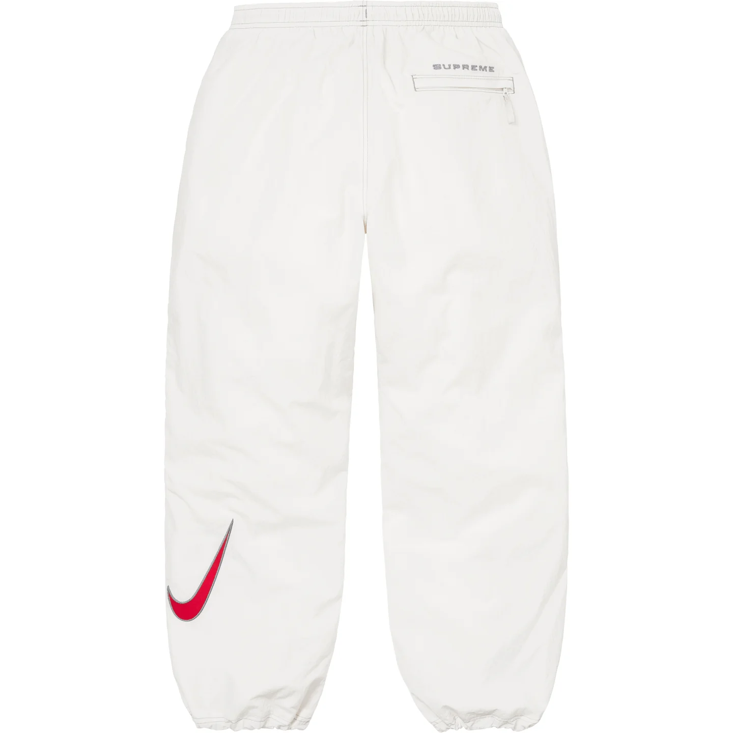 BaggyJeanSupreme / Nike Ripstop Track Pant White