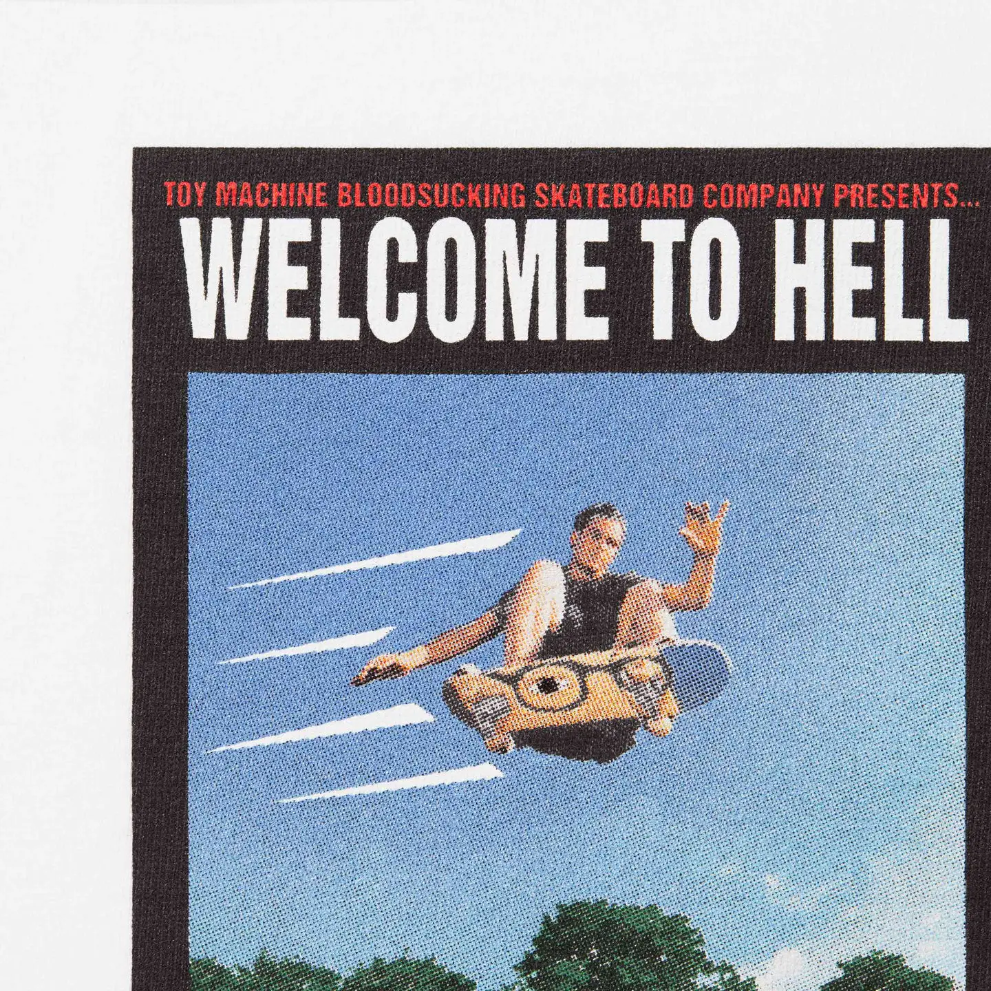 Supreme/Toy Machine Welcome To Hell Tee | Supreme 24ss
