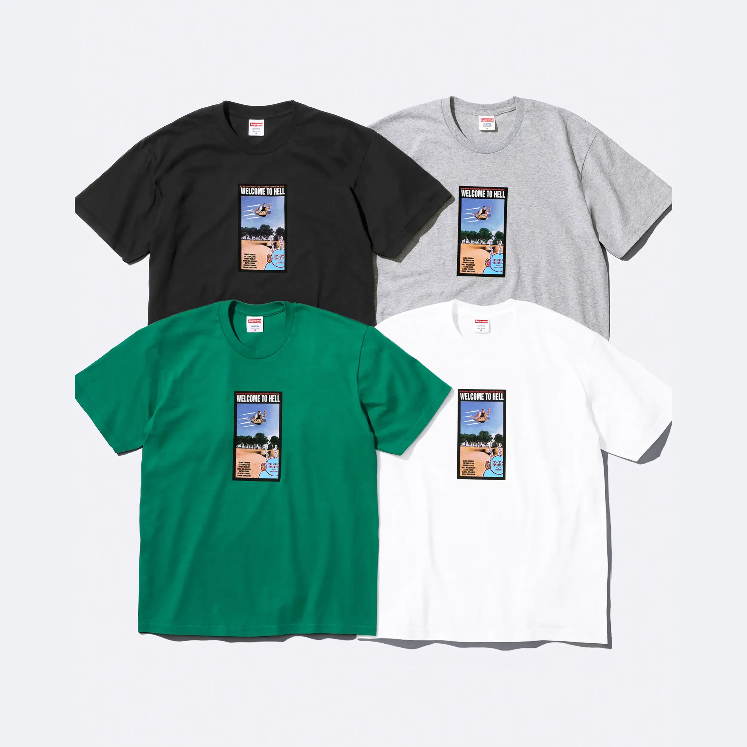 Supreme/Toy Machine Welcome To Hell Tee | Supreme 24ss