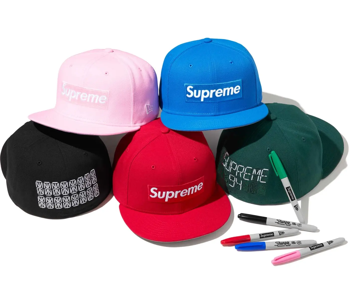 Sharpie® Box Logo New Era® | Supreme 24ss