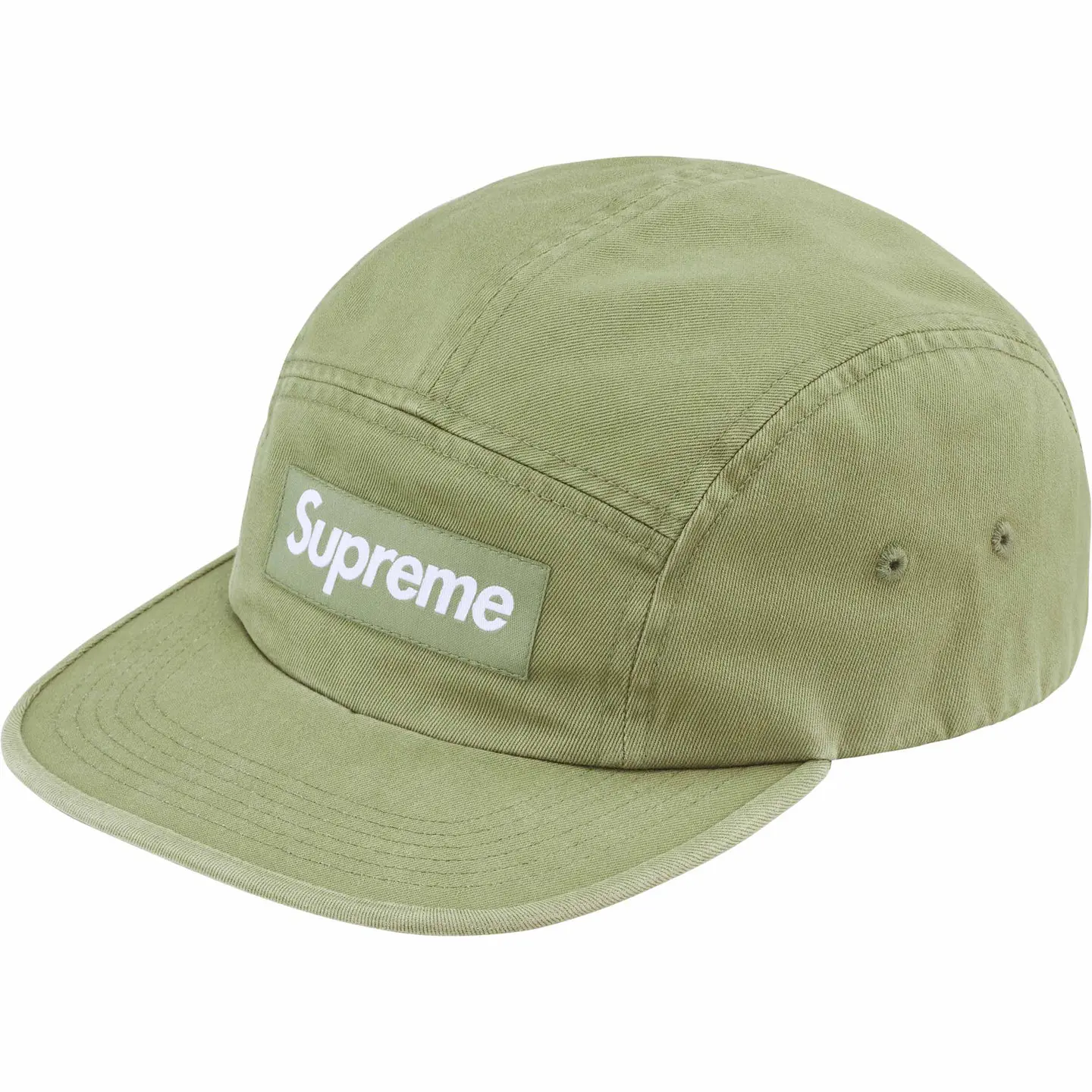 Supreme Washed Chino Twill Camp Cap