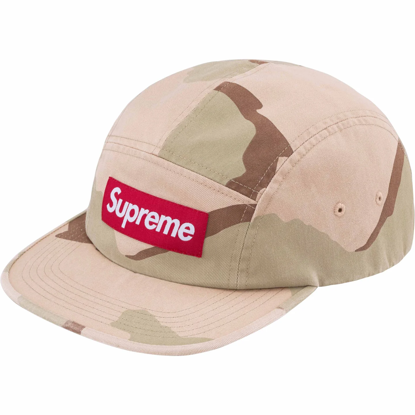 Supreme Washed Chino Twill Camp Cap