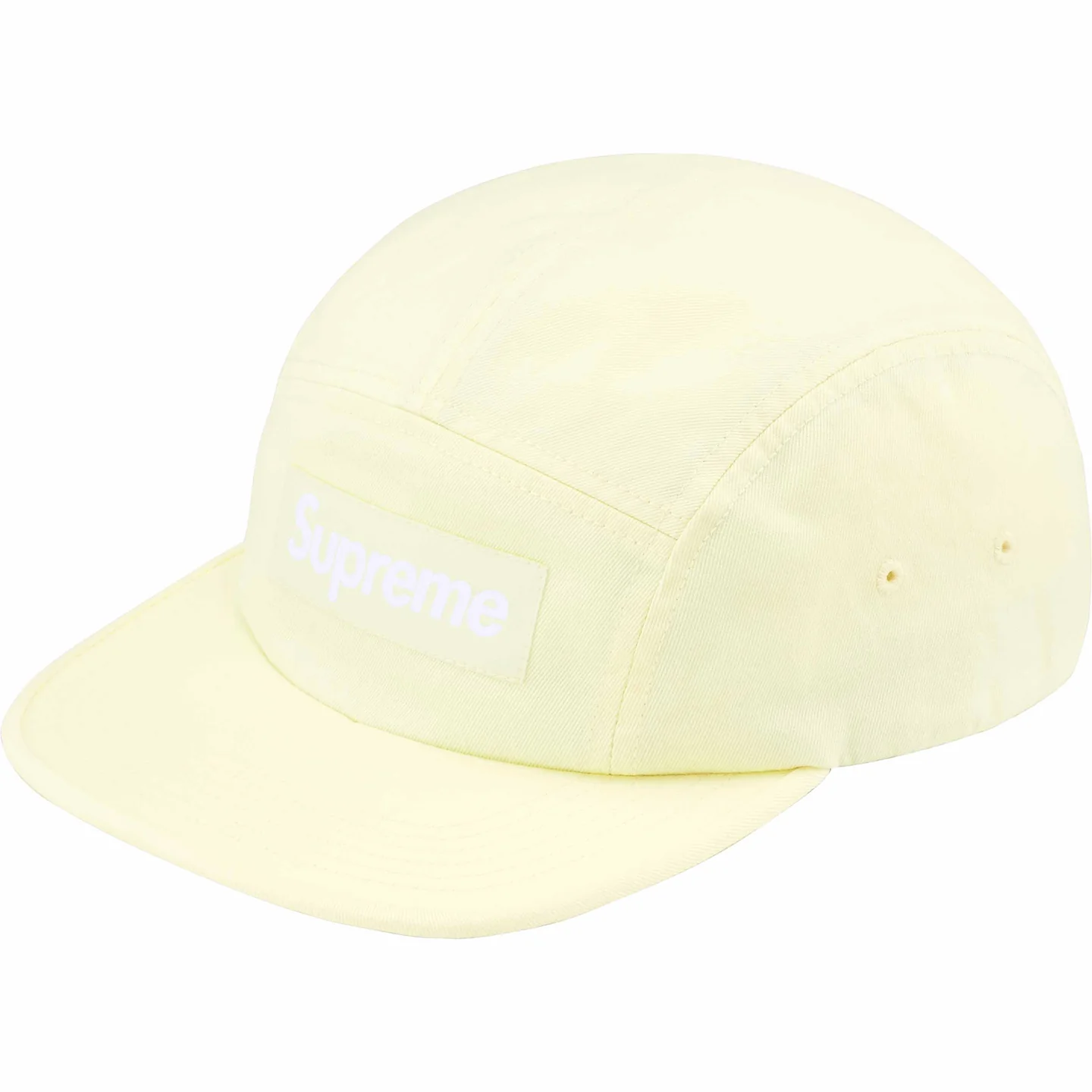 Supreme Washed Chino Twill Camp Cap