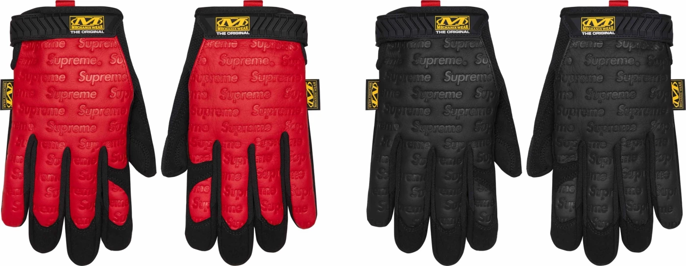 Supreme®/Mechanix® Leather Work Gloves | Supreme 24ss