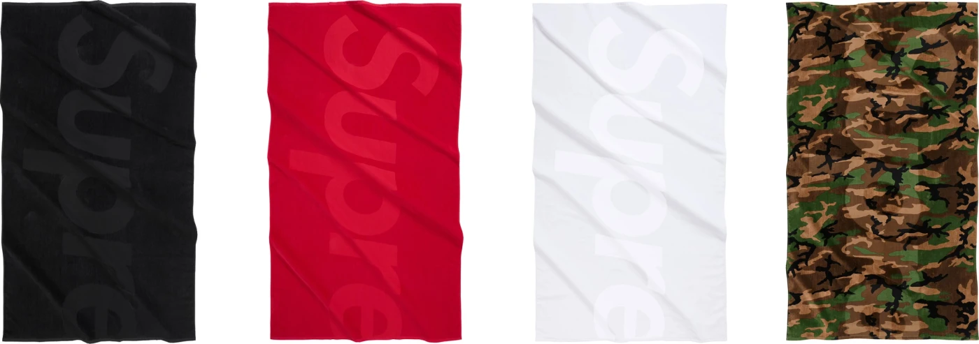タオル Supreme Tonal Logo Towel Supreme Tonal Logo Towel (SS23) - $88
