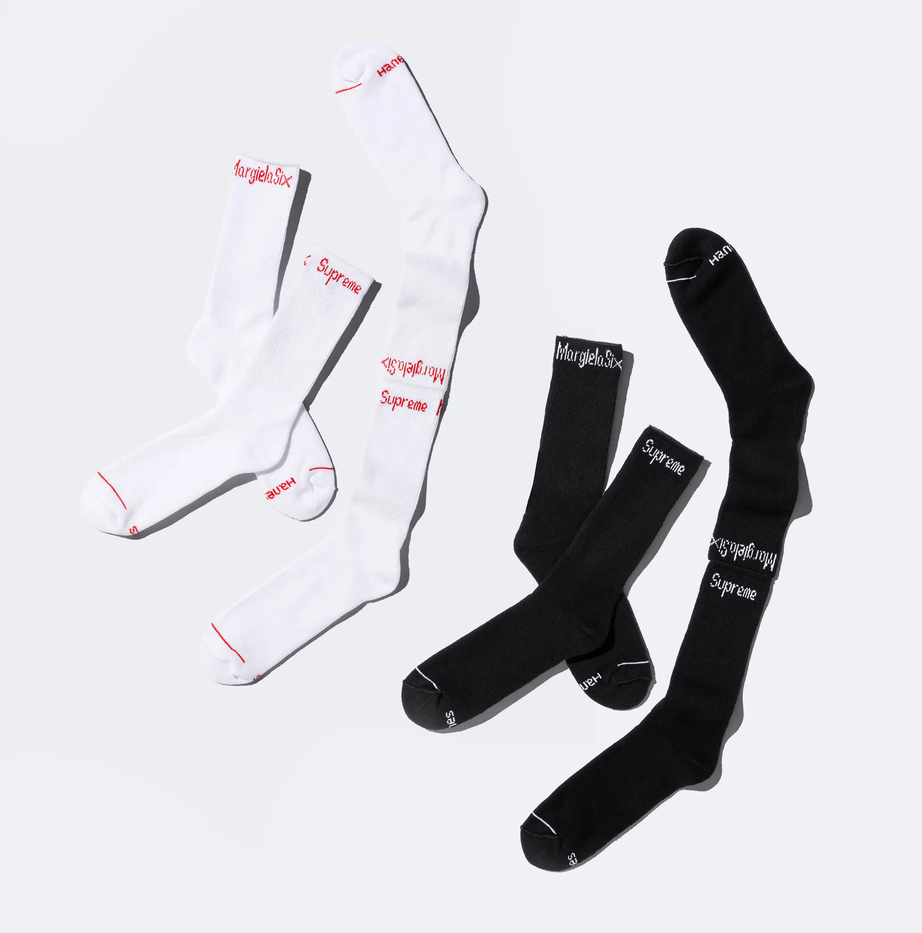 Supreme®/MM6 Maison Margiela Hanes® Crew Socks (1 Pack) | Supreme 24ss