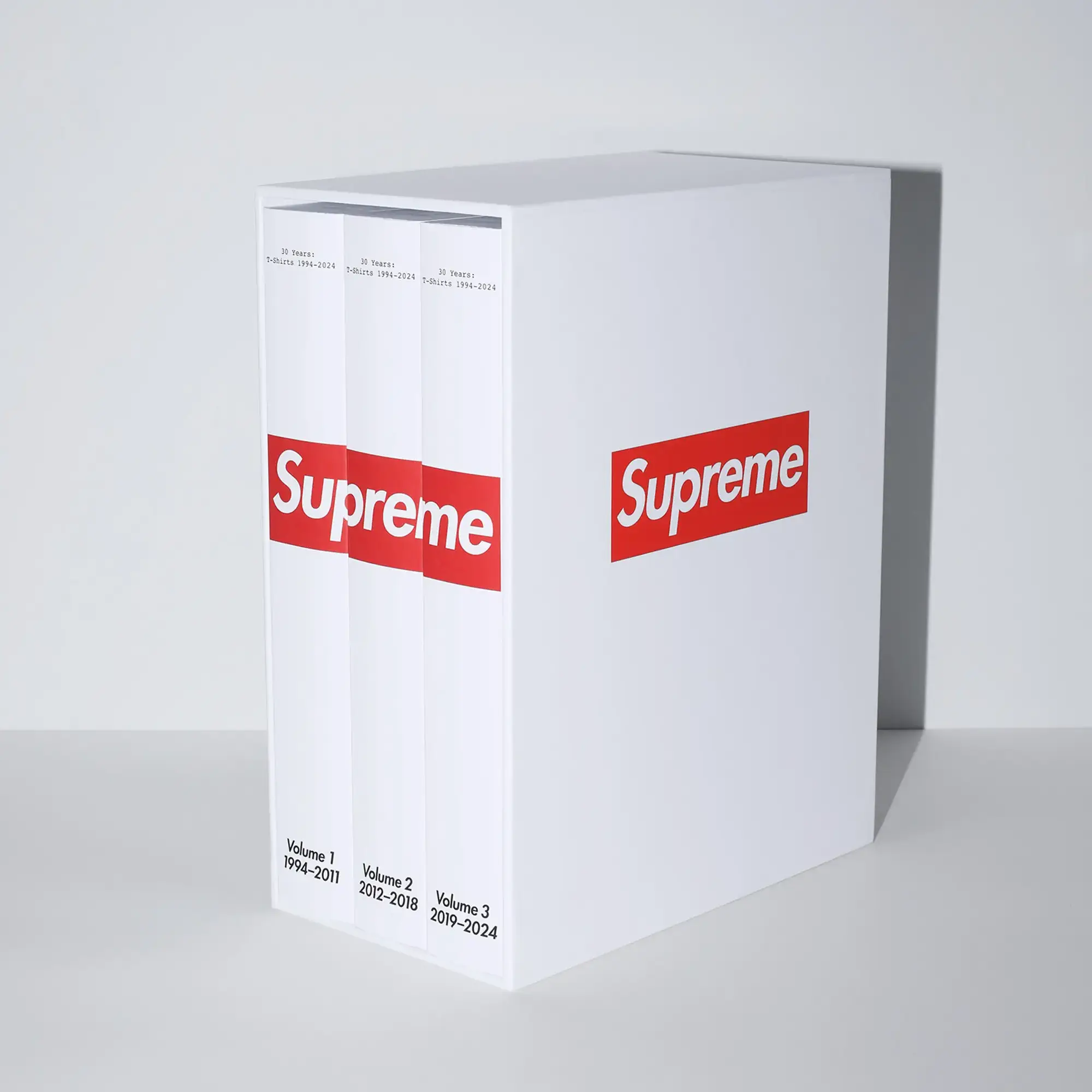 Supreme 30 Years: T-Shirts 1994-2024 Book (3-Volumes) | Supreme 24ss