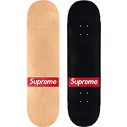 Supreme Routed Box Logo Skateboard