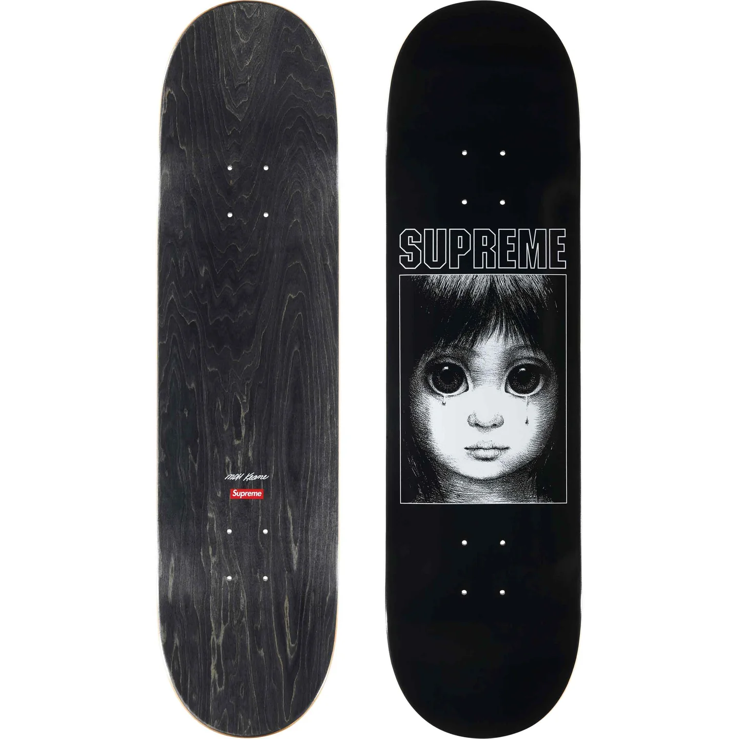 Supreme Margaret Keane Teardrop Skateboard
