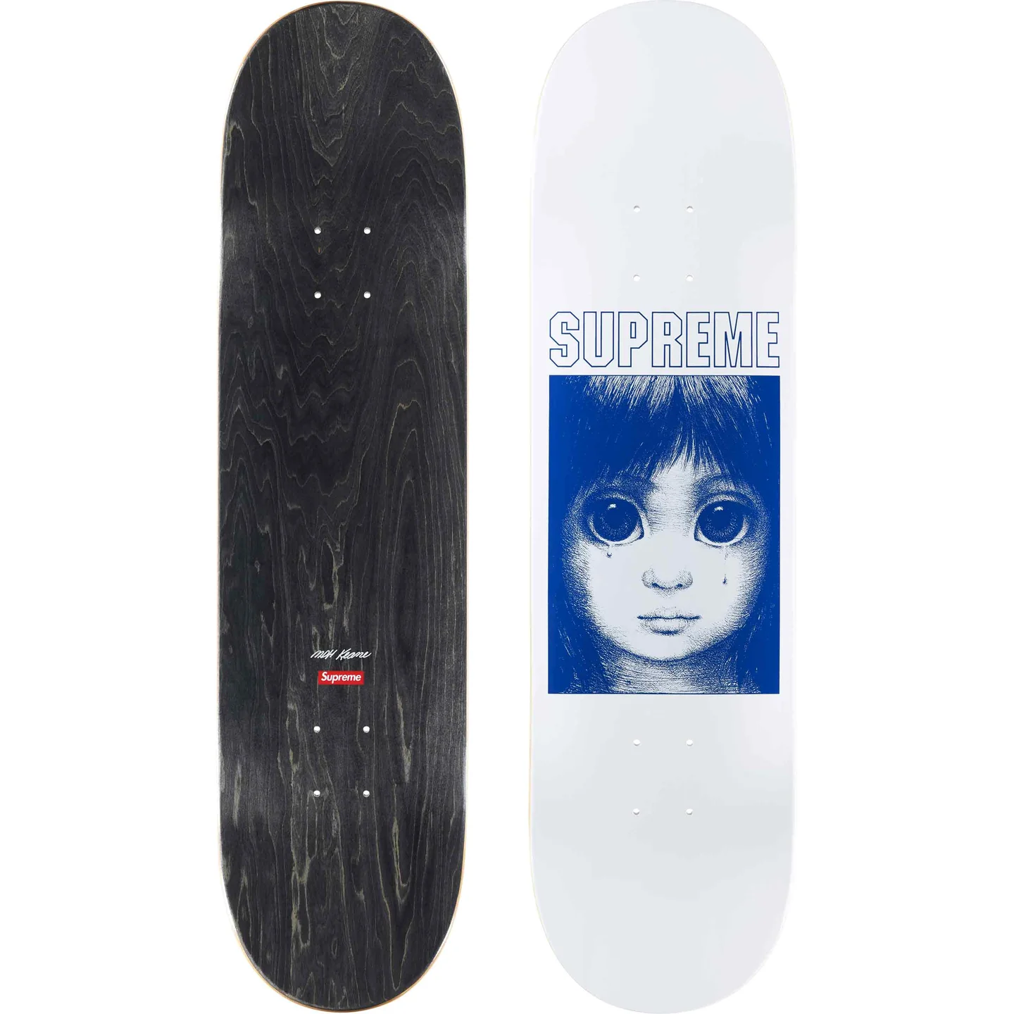 Supreme Margaret Keane Teardrop Skateboard