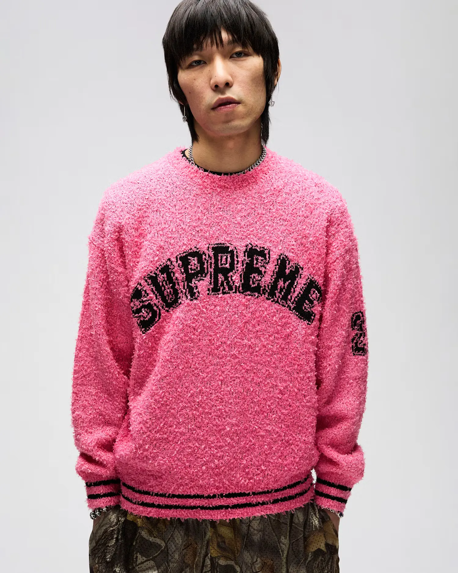 Supreme Supreme Textured Arc Sweater