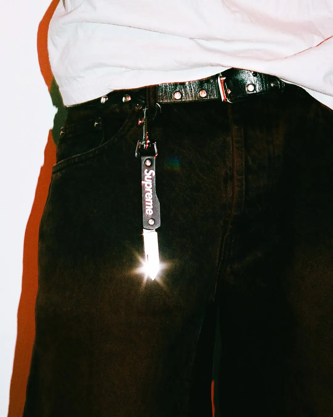 Supreme Supreme Leather Clip Knife