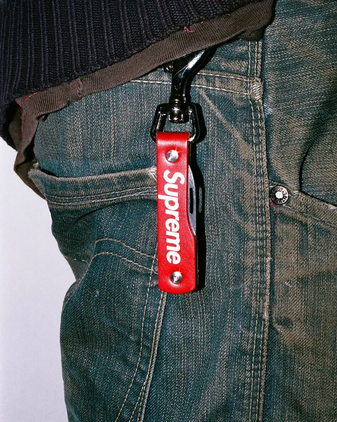 Supreme Supreme Leather Clip Knife