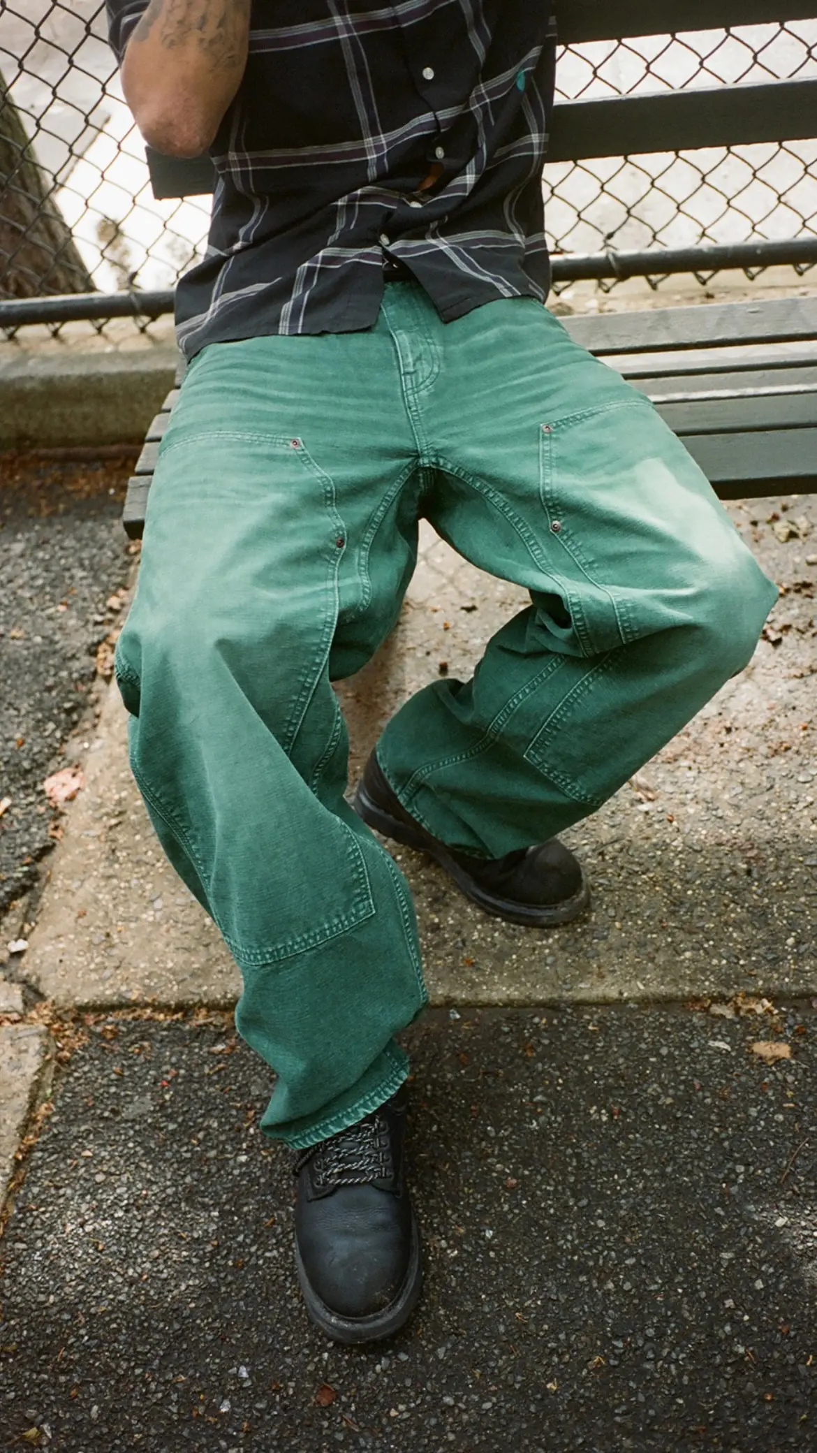 Worn Double Knee Painter Pant | Supreme 25ss