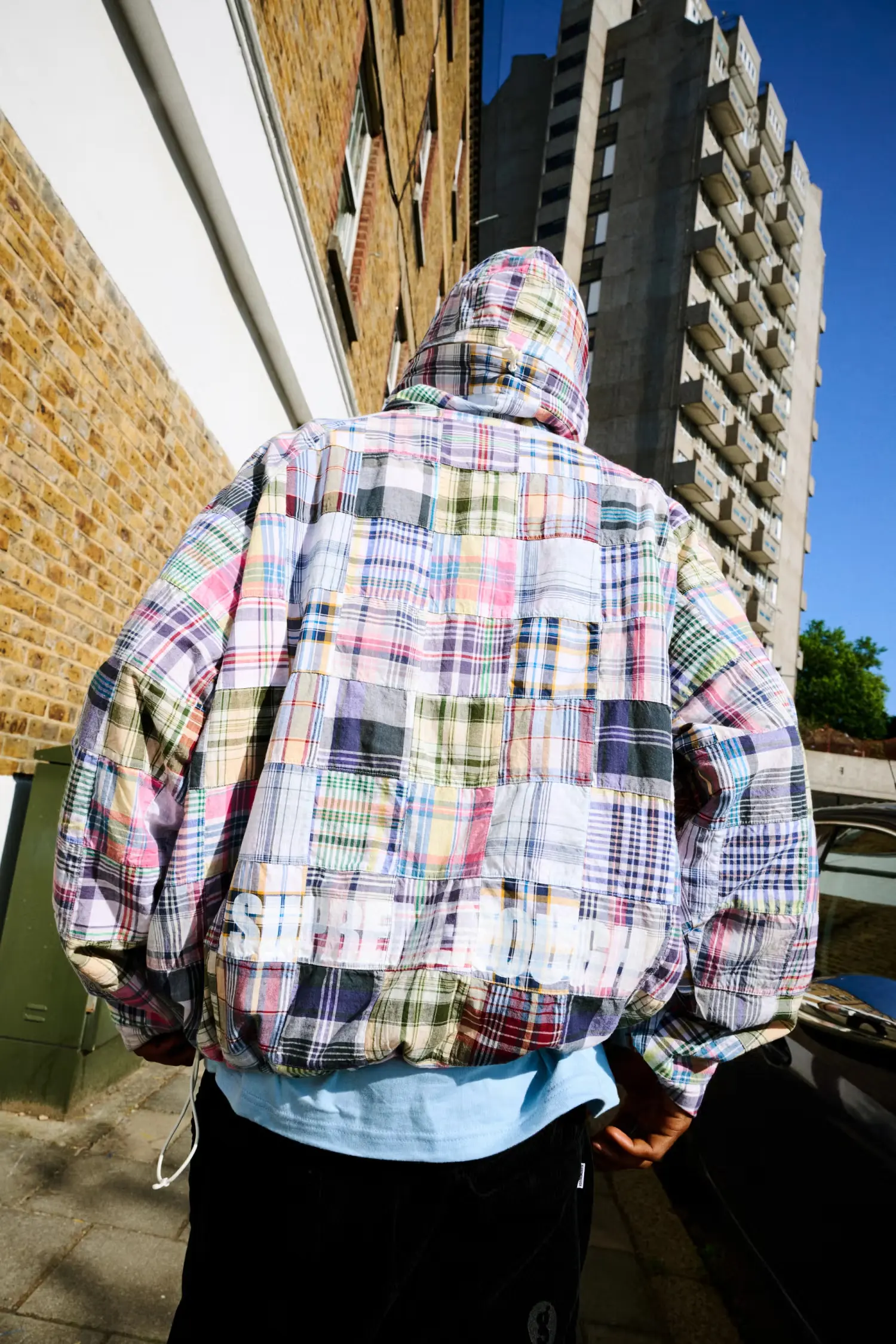 Supreme Supreme®/GOODENOUGH Patchwork Madras Hooded Jacket