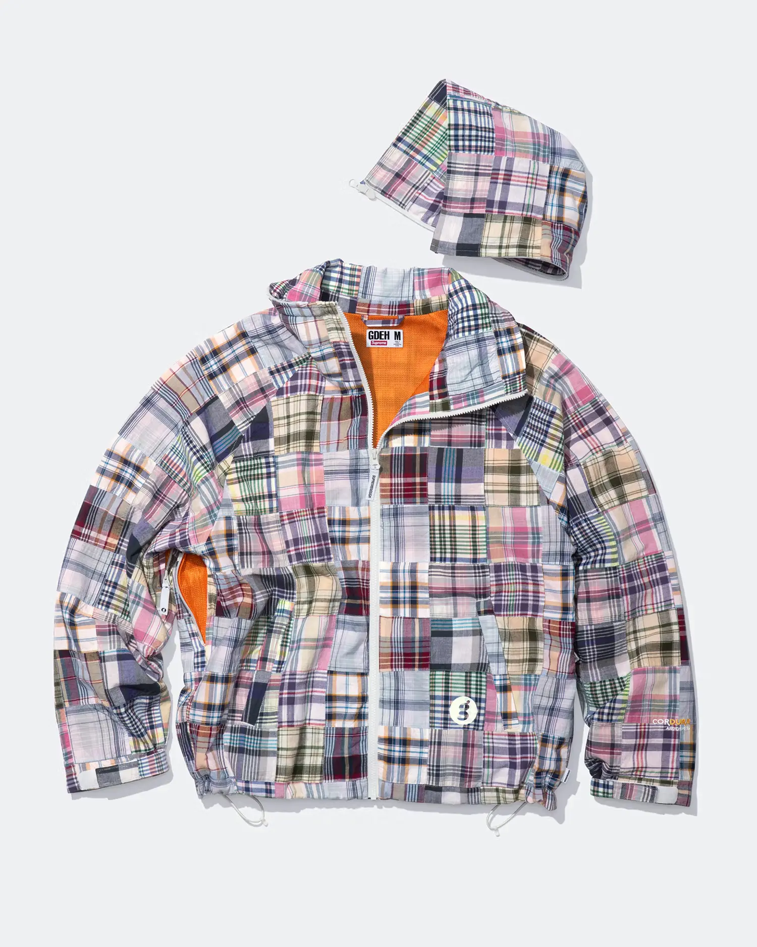Supreme Supreme®/GOODENOUGH Patchwork Madras Hooded Jacket