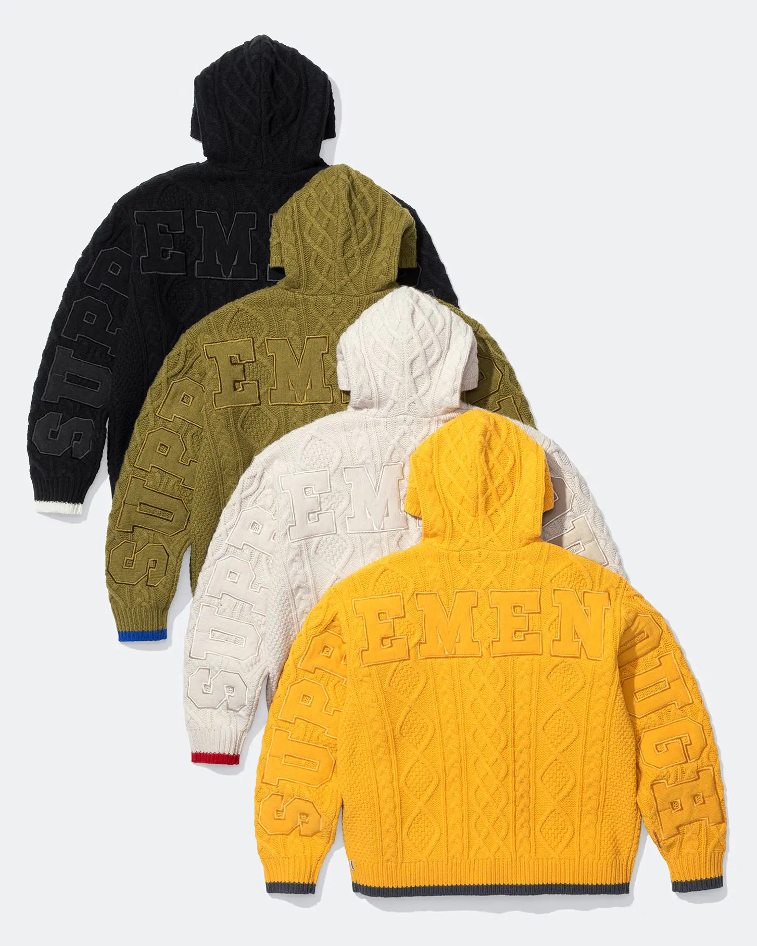 Supreme Supreme®/GOODENOUGH Zip Up Hooded Sweater
