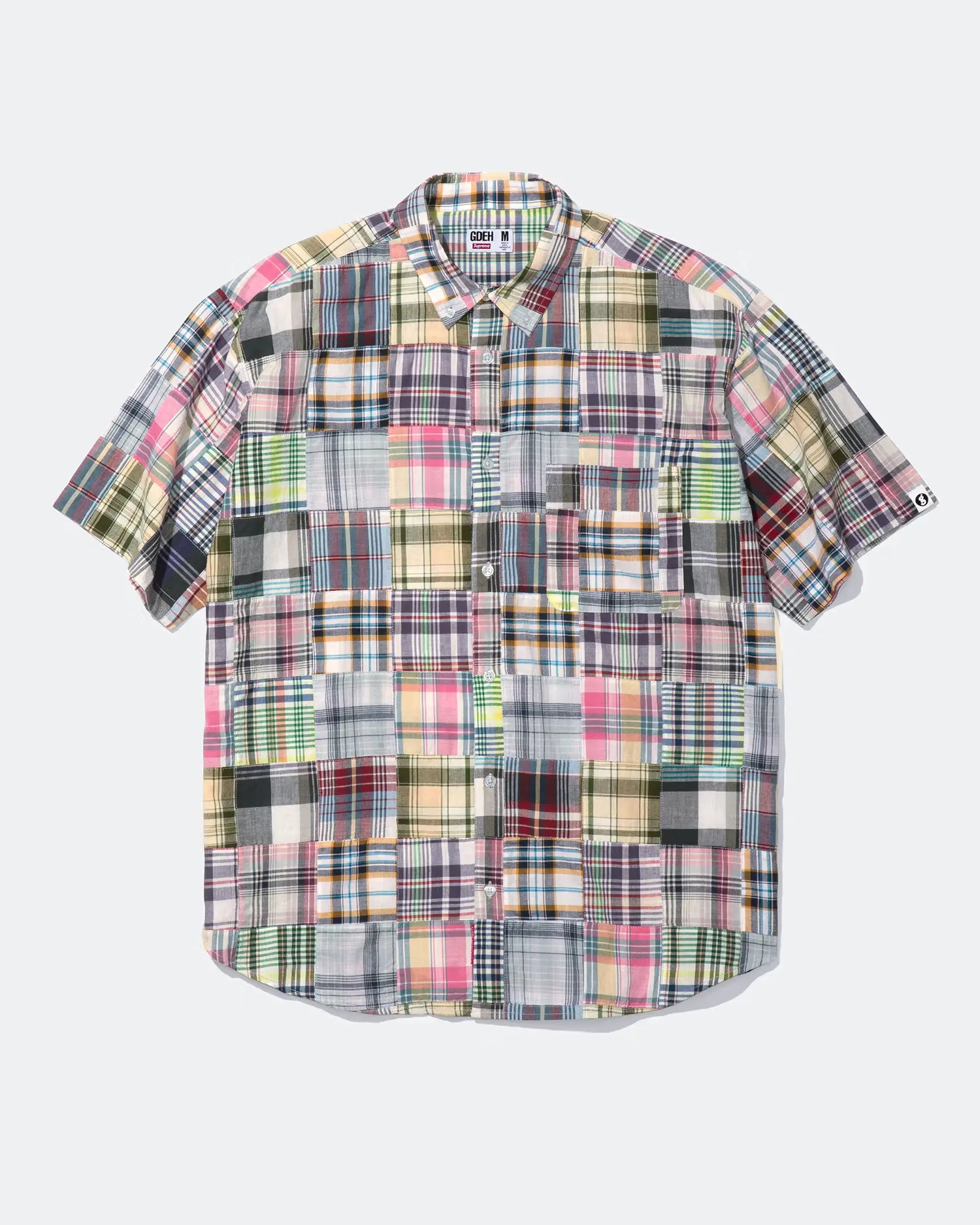 Supreme Supreme®/GOODENOUGH Patchwork Madras S/S Shirt