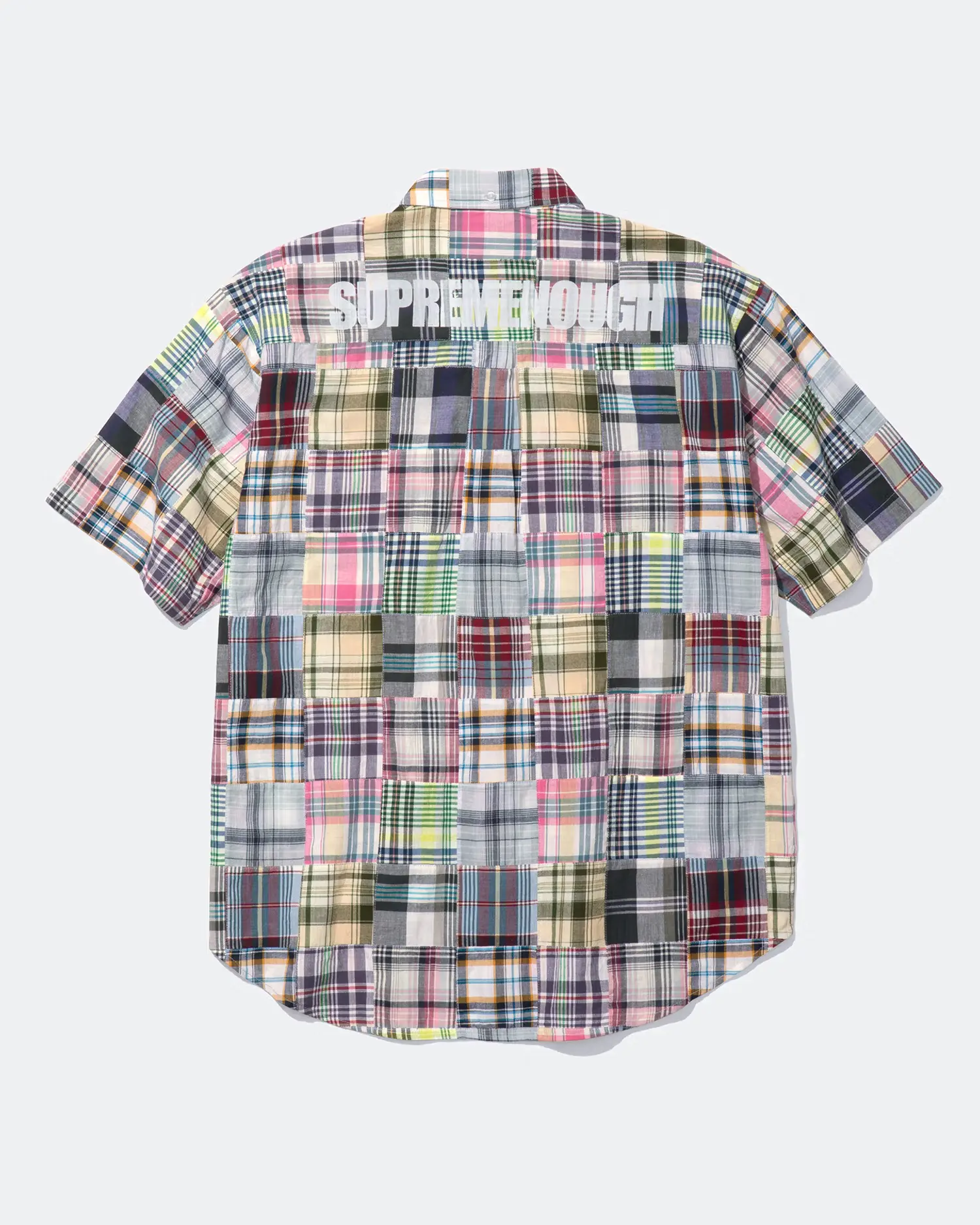 Supreme Supreme®/GOODENOUGH Patchwork Madras S/S Shirt