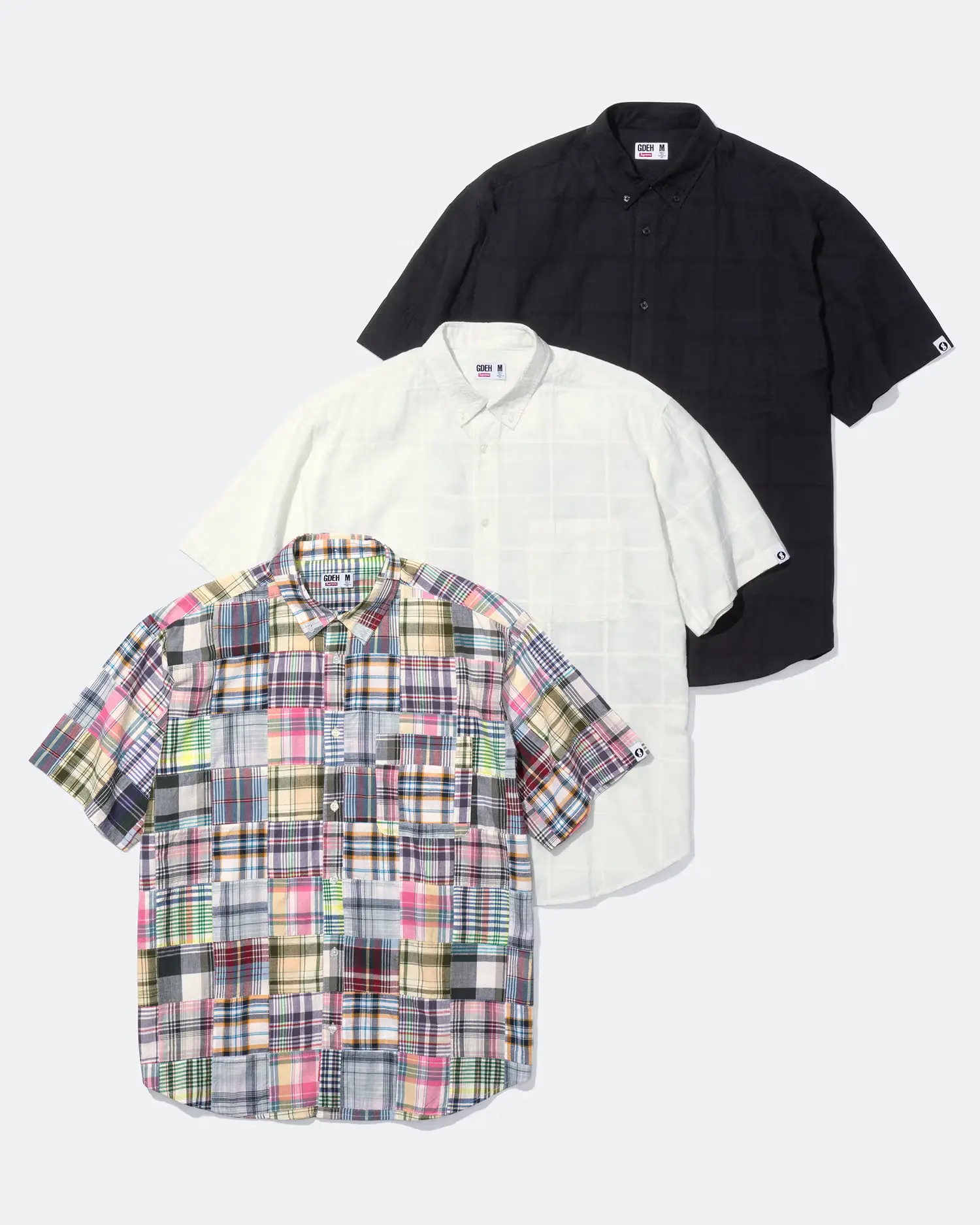 Supreme Supreme®/GOODENOUGH Patchwork Madras S/S Shirt