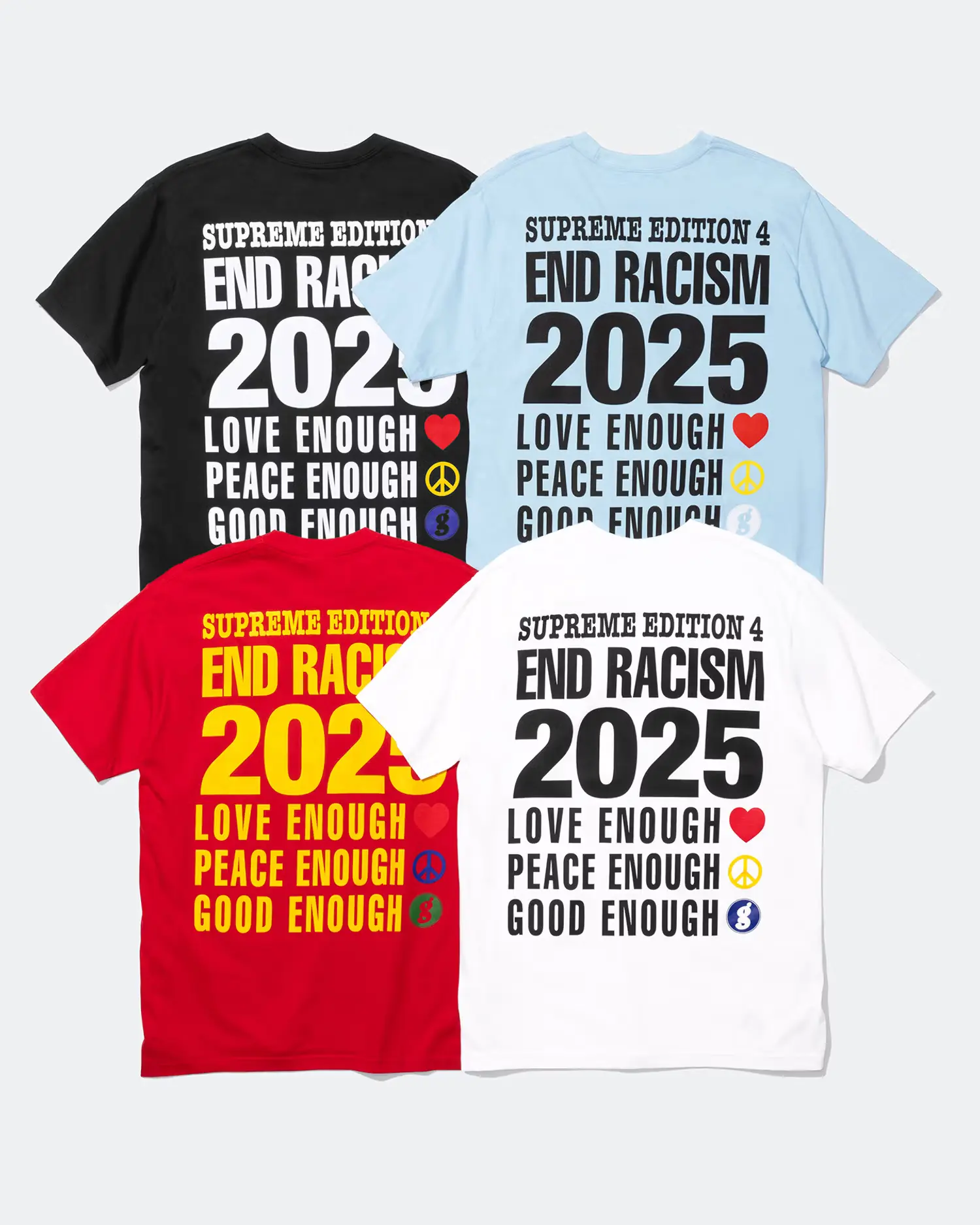 Supreme Supreme®/GOODENOUGH End Racism Tee