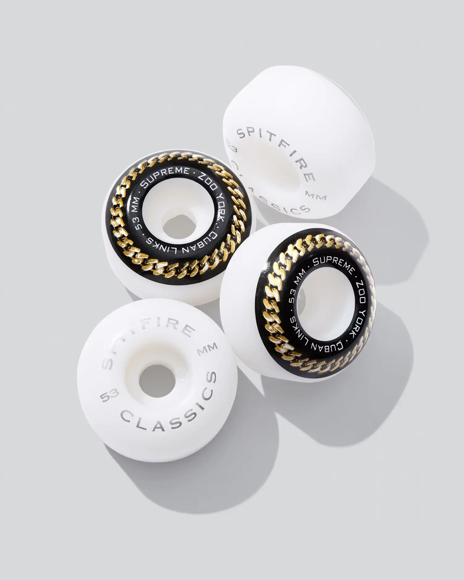 Supreme Supreme/Zoo York Spitfire® Cuban Links Classic Wheels (Set of 4)