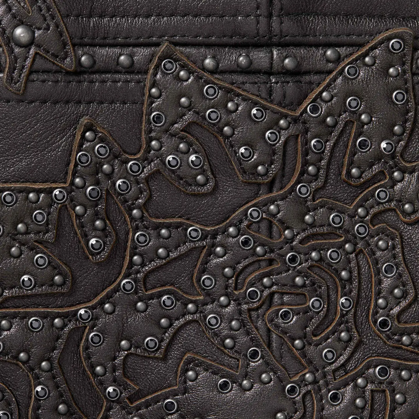 Supreme Supreme Studded Hooded Leather Jacket
