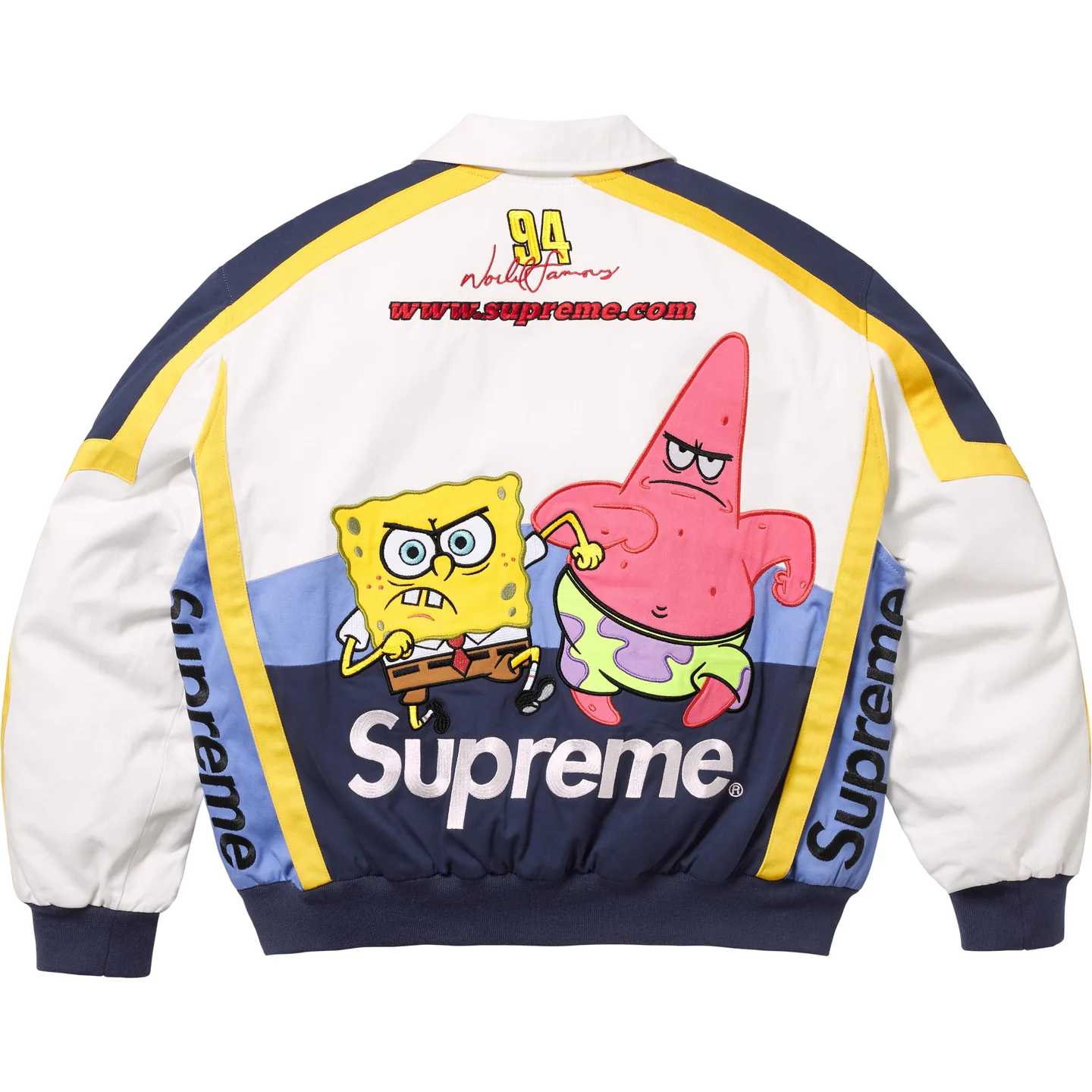 Supreme Supreme®/SpongeBob SquarePants Jeff Hamilton Racing Jacket