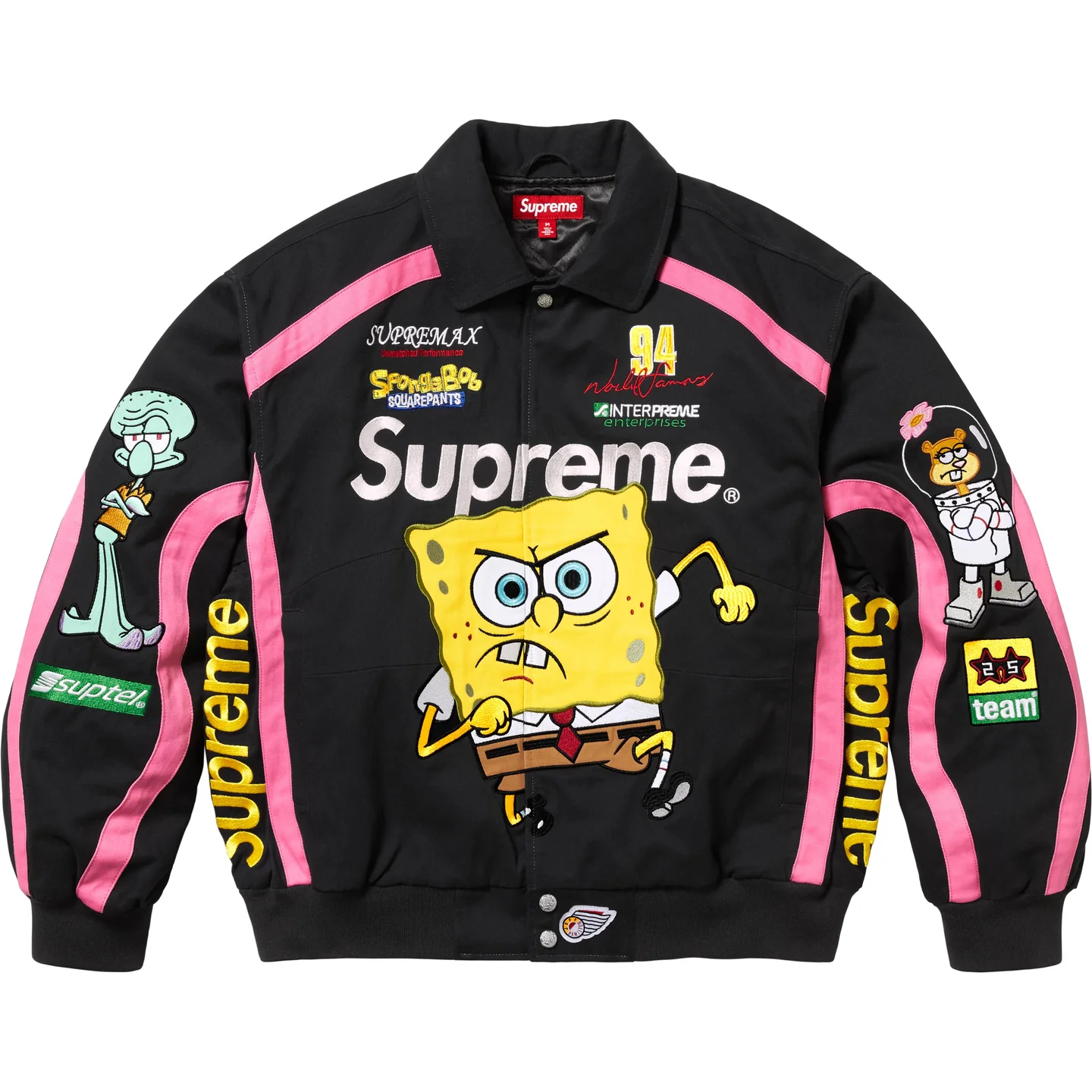 Supreme Supreme®/SpongeBob SquarePants Jeff Hamilton Racing Jacket