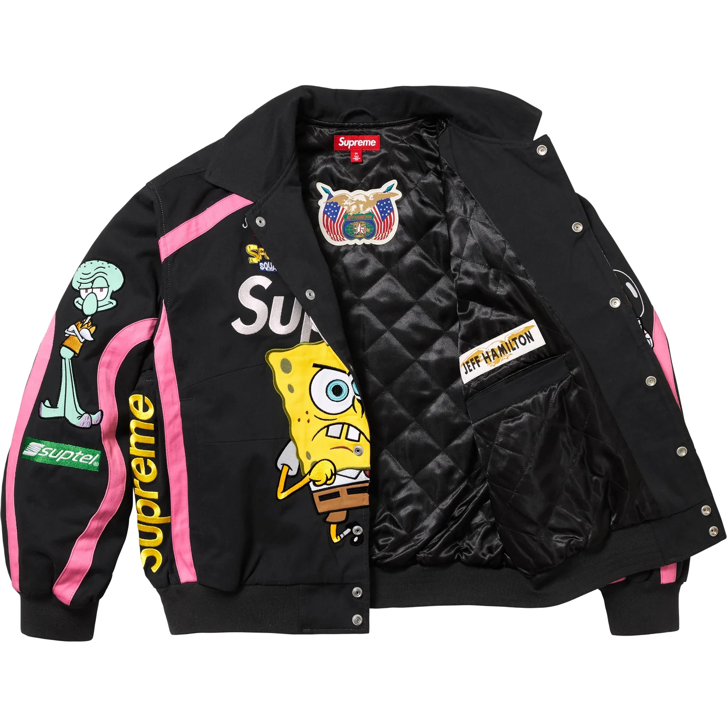 Supreme Supreme®/SpongeBob SquarePants Jeff Hamilton Racing Jacket