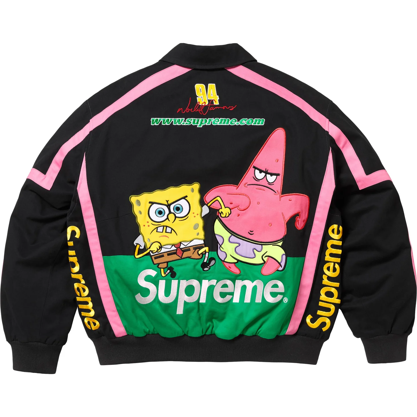 Supreme Supreme®/SpongeBob SquarePants Jeff Hamilton Racing Jacket