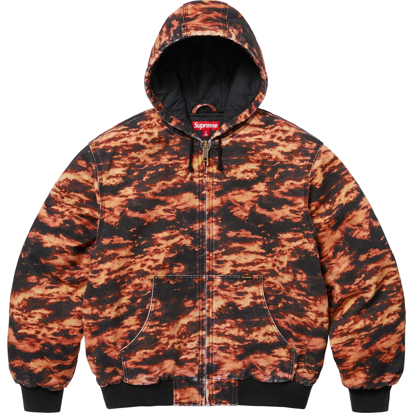 Supreme AOI Embroidered Hooded Work Jacket