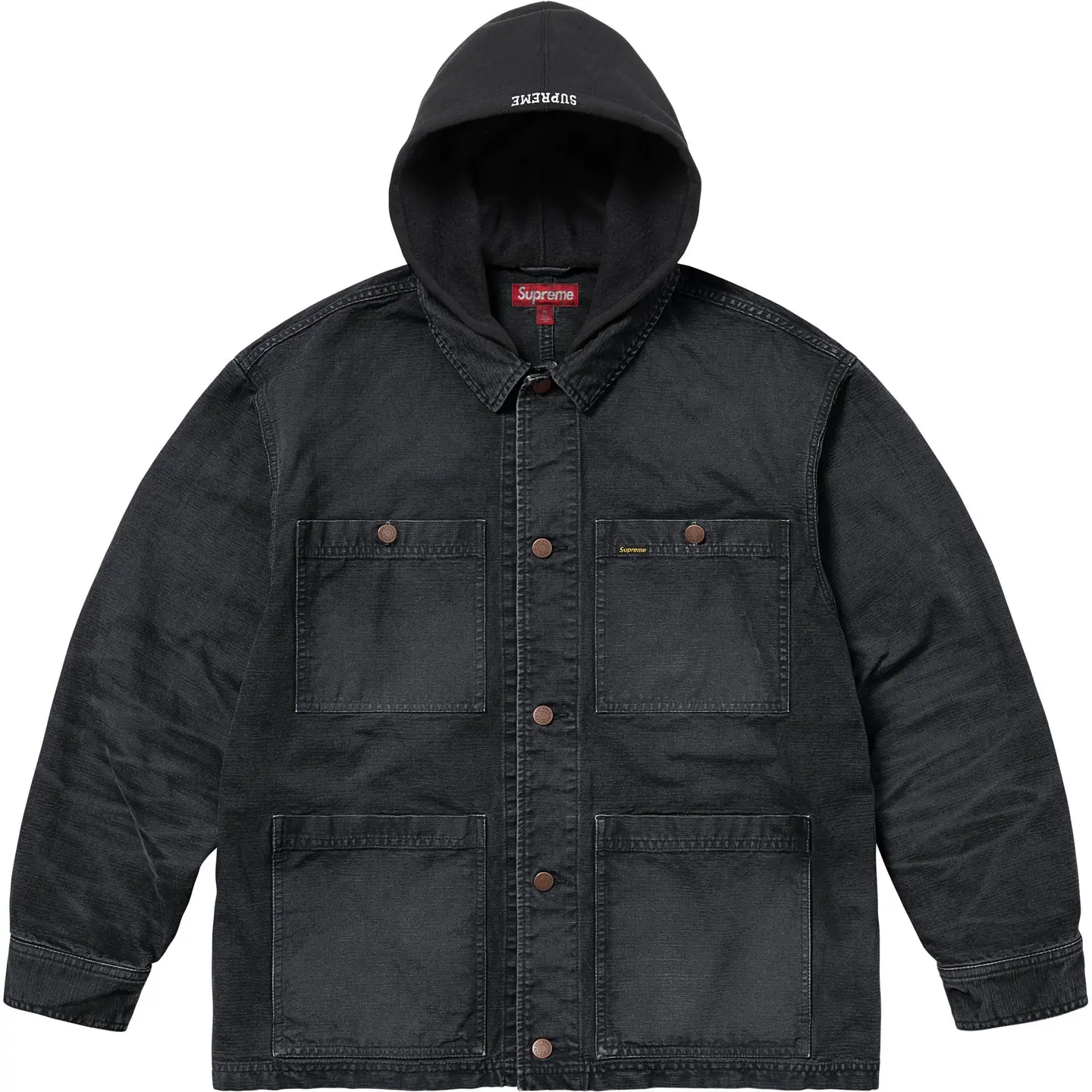 Supreme Supreme Worn Hooded Chore Coat