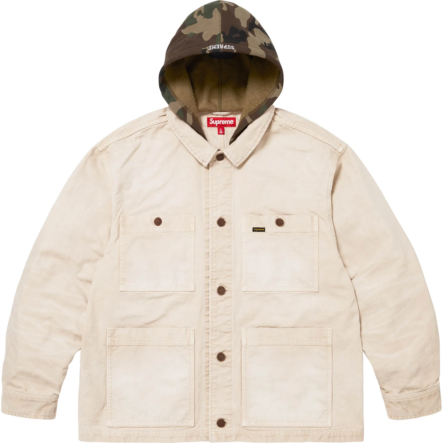 Supreme Supreme Worn Hooded Chore Coat