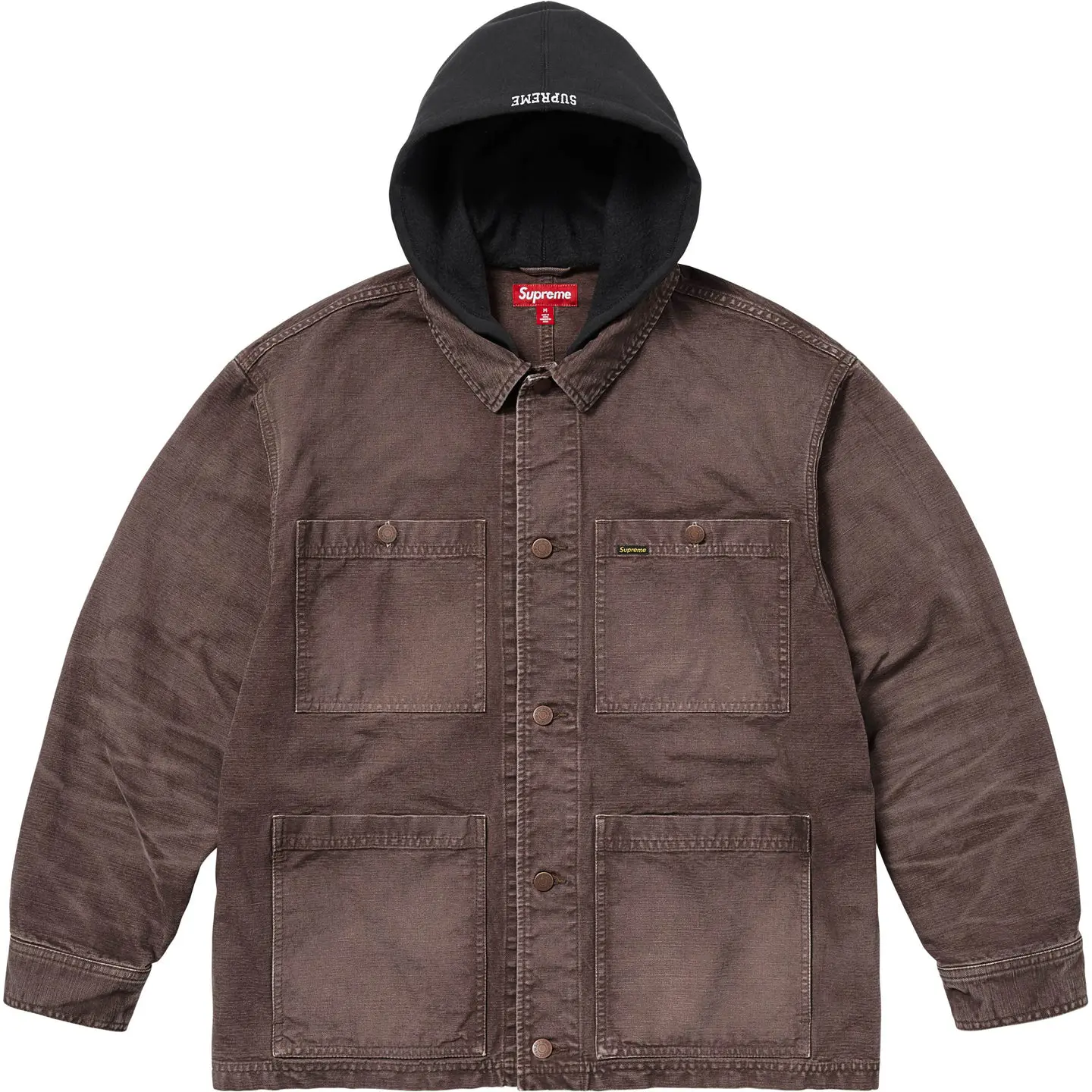 Supreme Supreme Worn Hooded Chore Coat
