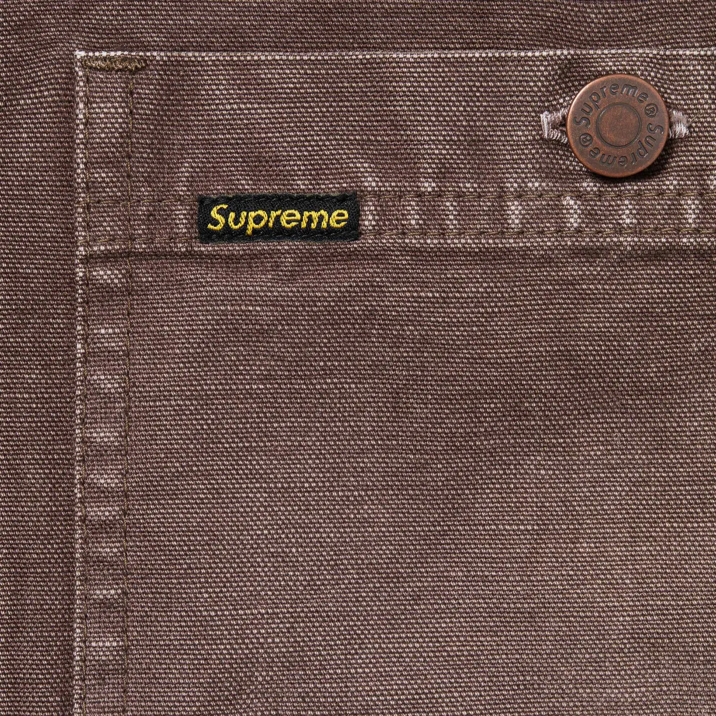 Supreme Supreme Worn Hooded Chore Coat