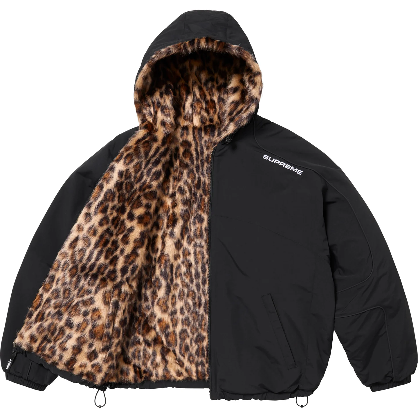 Supreme Supreme Faux Fur Reversible Hooded Track Jacket