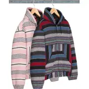 Supreme Woven Stripe Hooded Jacket