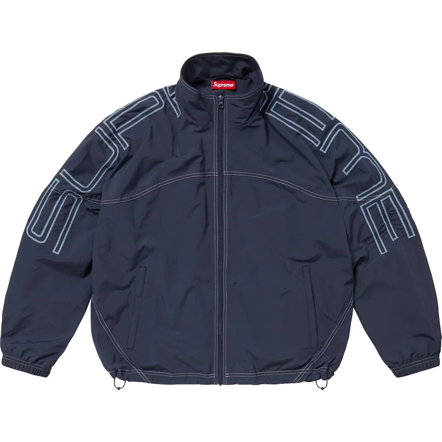Supreme Supreme Spellout Embroidered Track Jacket