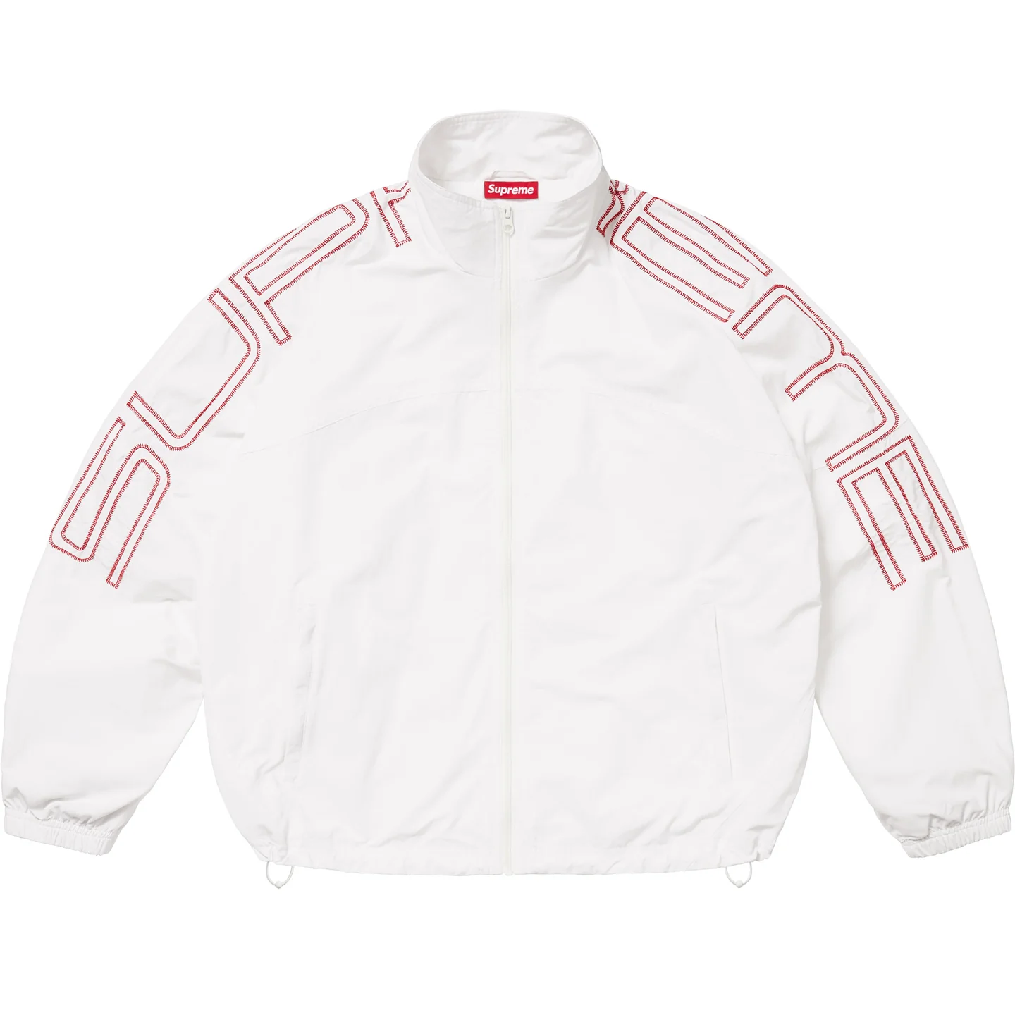 Supreme Supreme Spellout Embroidered Track Jacket