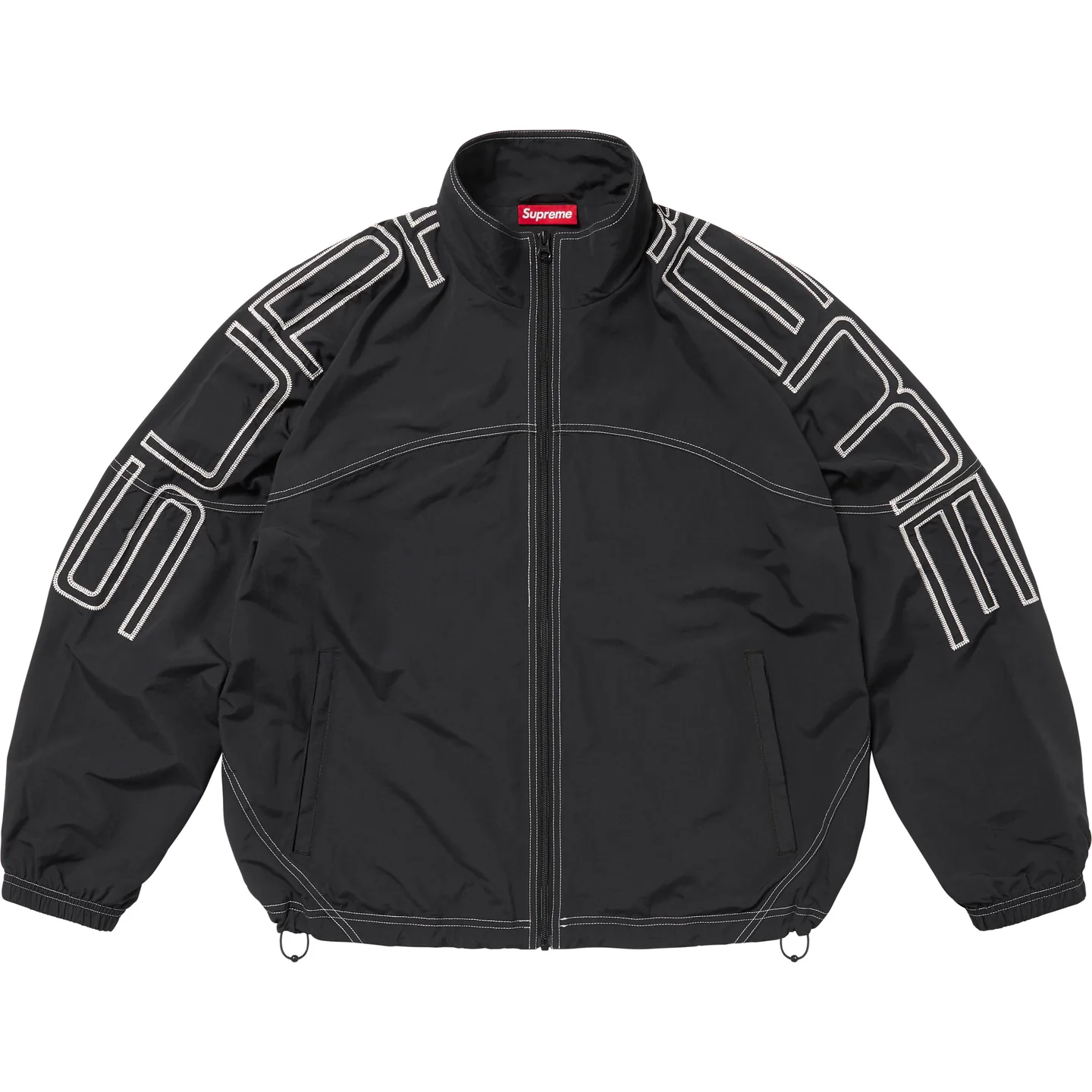 Supreme Supreme Spellout Embroidered Track Jacket