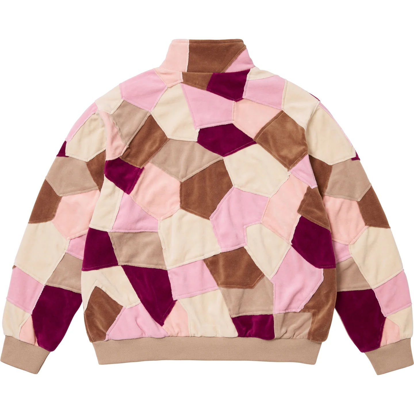 Supreme Supreme Patchwork Velour Track Jacket