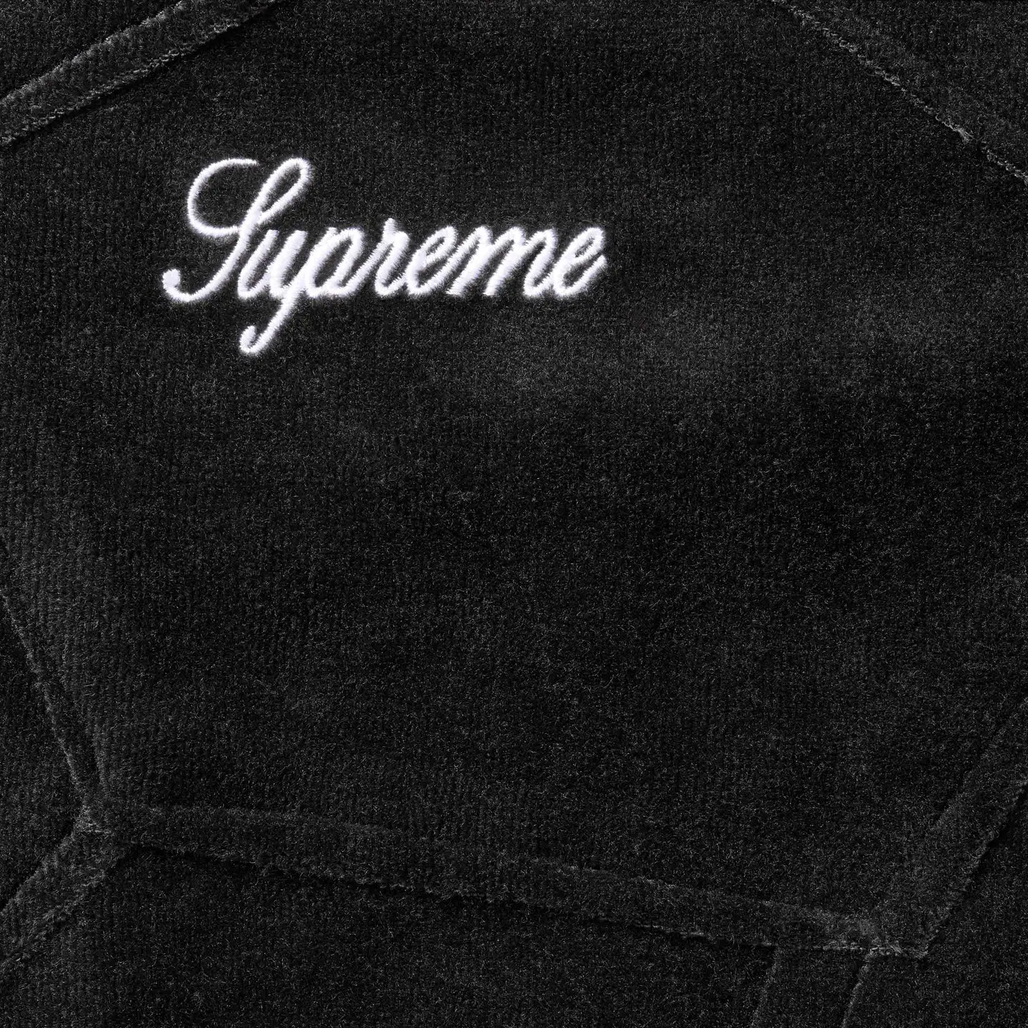 Supreme Supreme Patchwork Velour Track Jacket