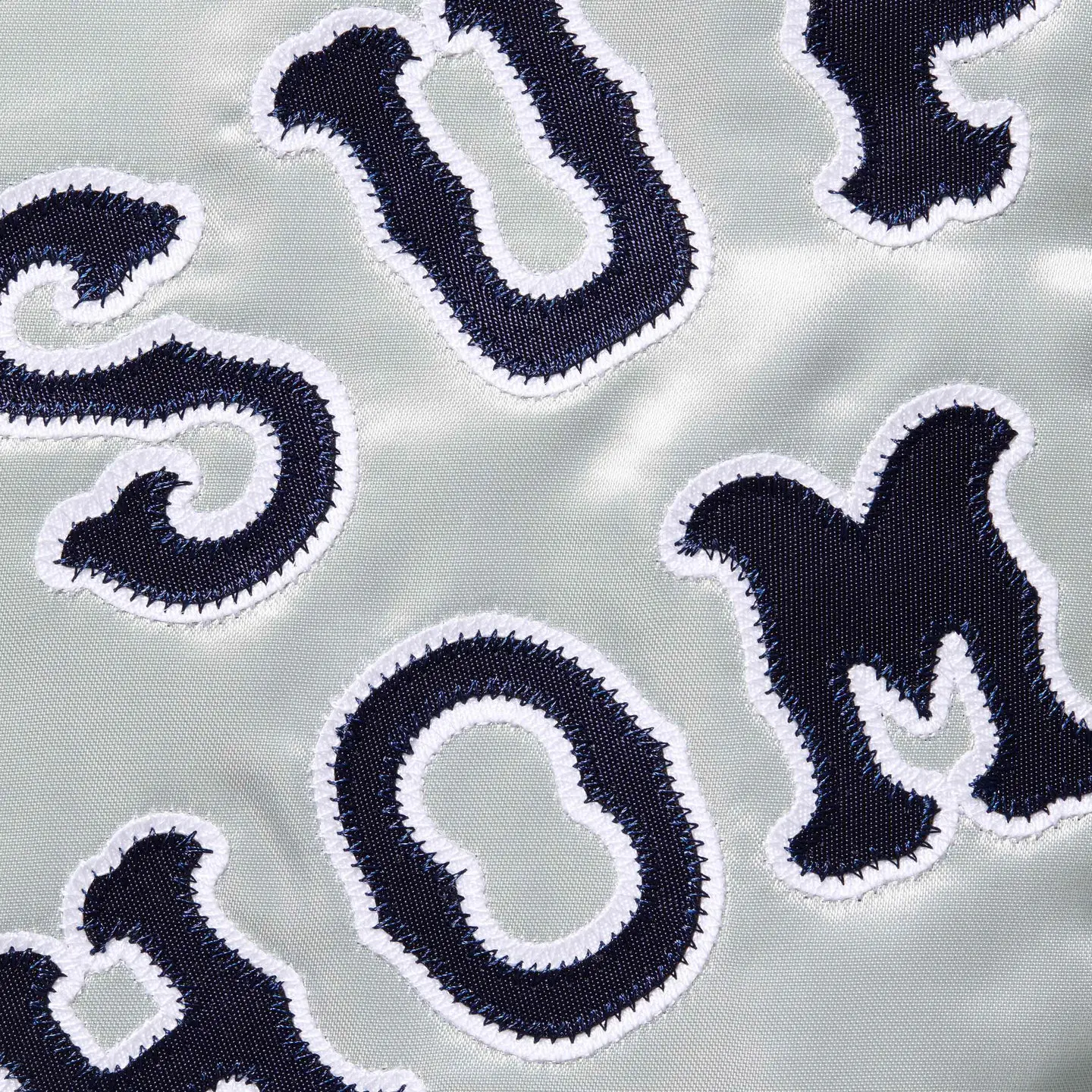 Supreme Supreme Supreme®/Homerun Satin Hooded Varsity Jacket