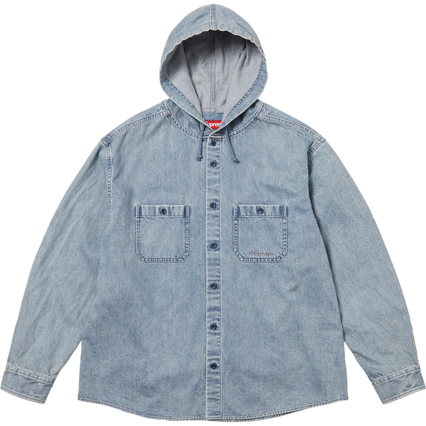 Supreme Supreme Hooded Denim Shirt