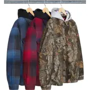 Supreme Quilted Lined Hooded Flannel Shirt
