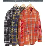 Supreme Old English Plaid Flannel Shirt